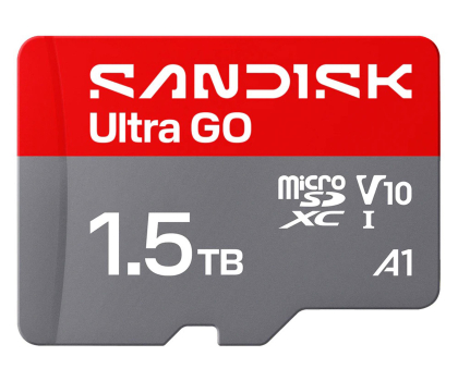 Karta pamięci Sandisk 1,5TB microSDXC Ultra Go UHS-I 190MB/s
